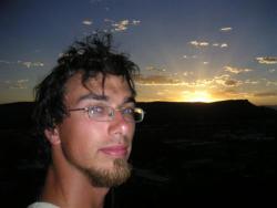 Coucher de soleil en haut de l'Anzac Hill 003.jpg